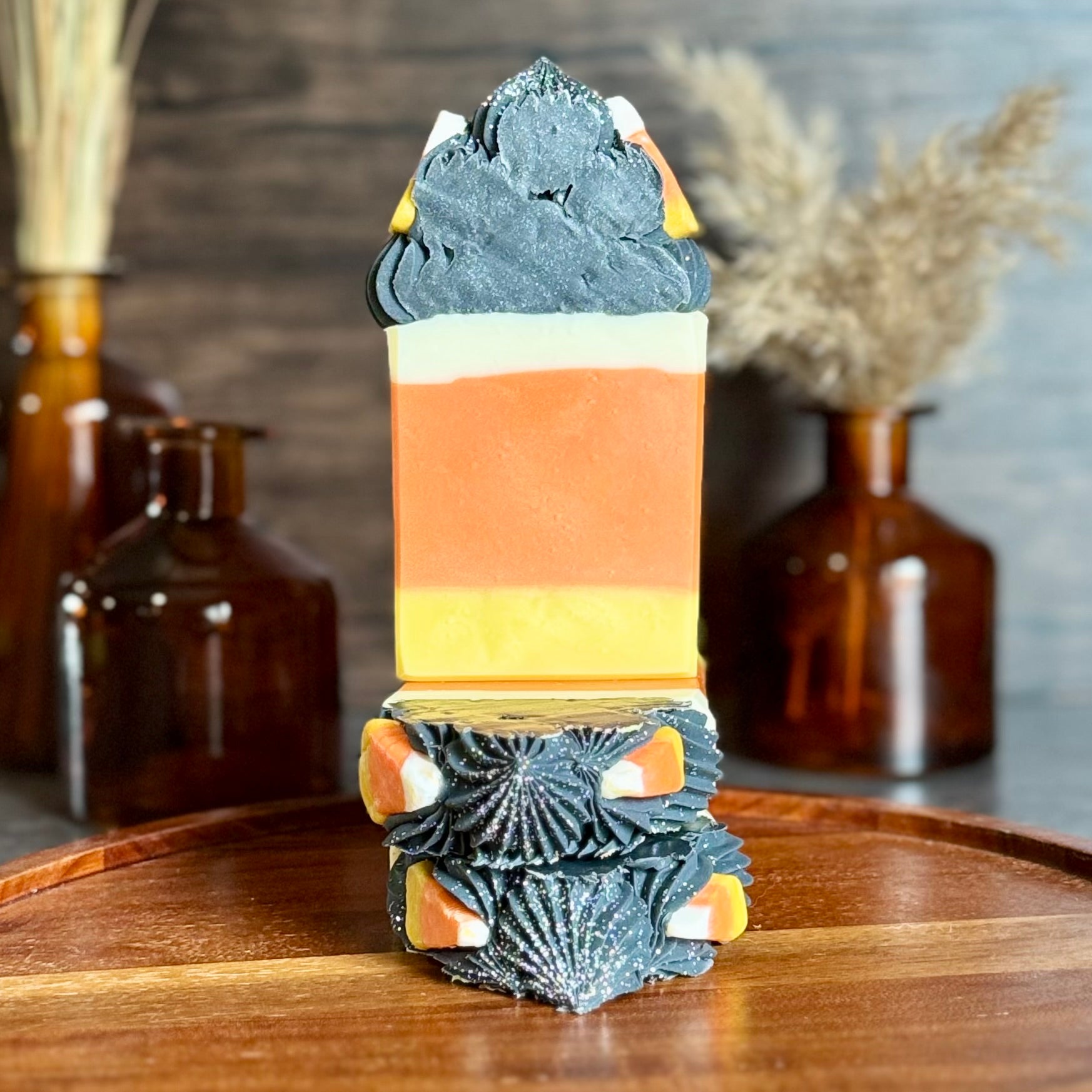 Candy Corn Maze Frosted Soap