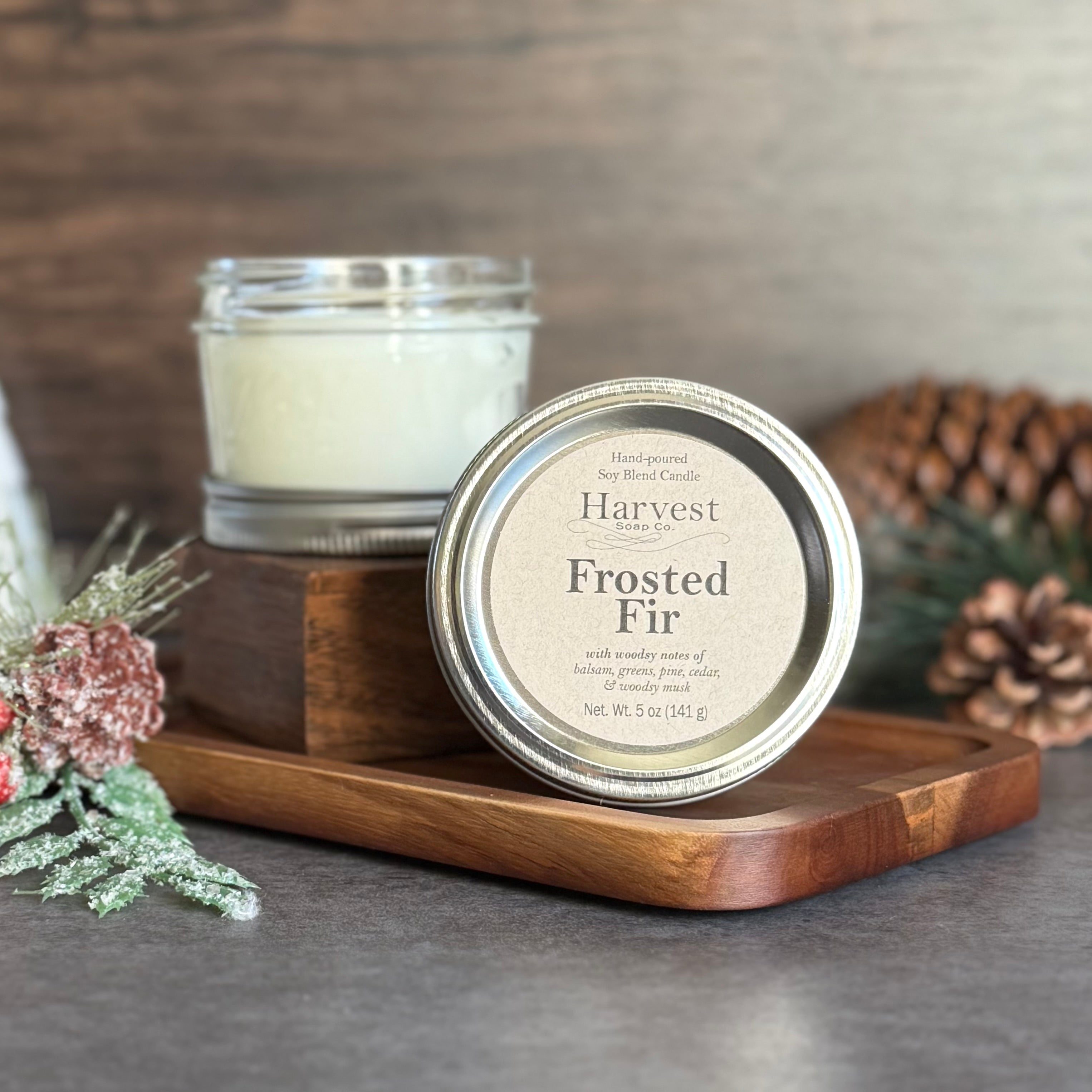 Frosted Fir Candle
