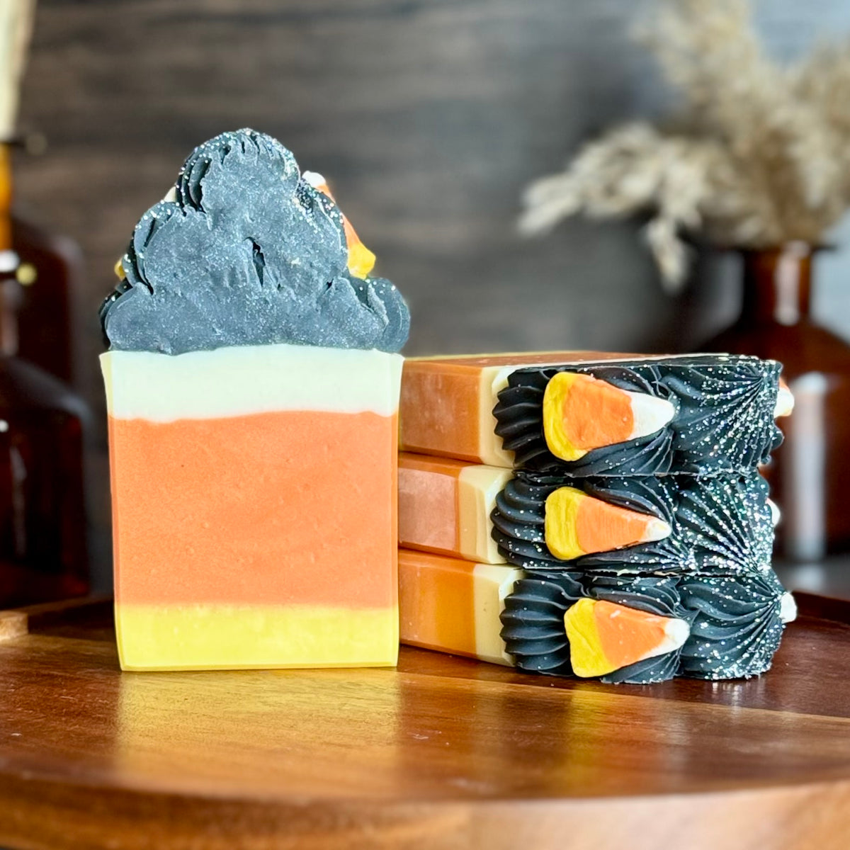 Candy Corn Maze Frosted Soap