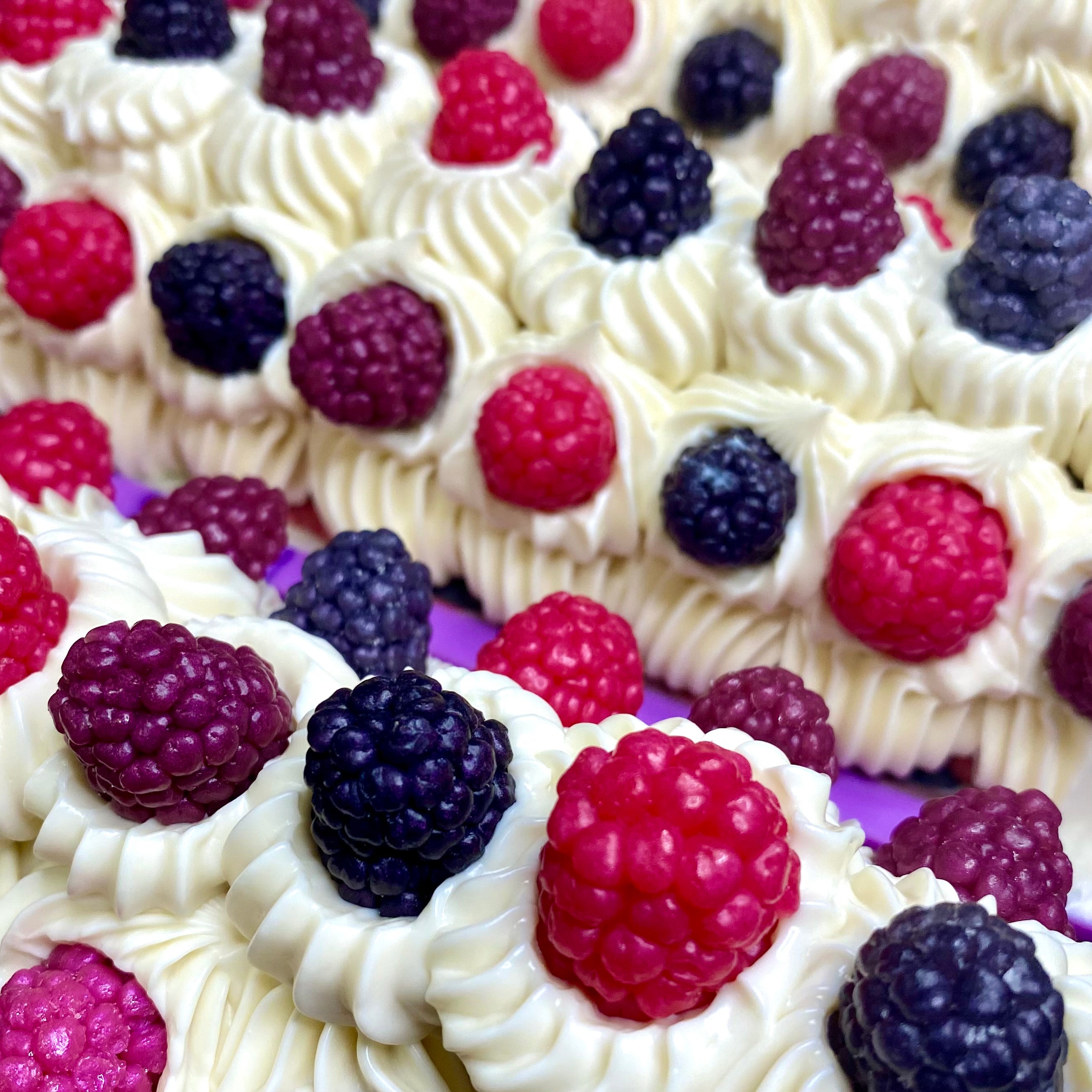 Berries & Cream Frosted Soap