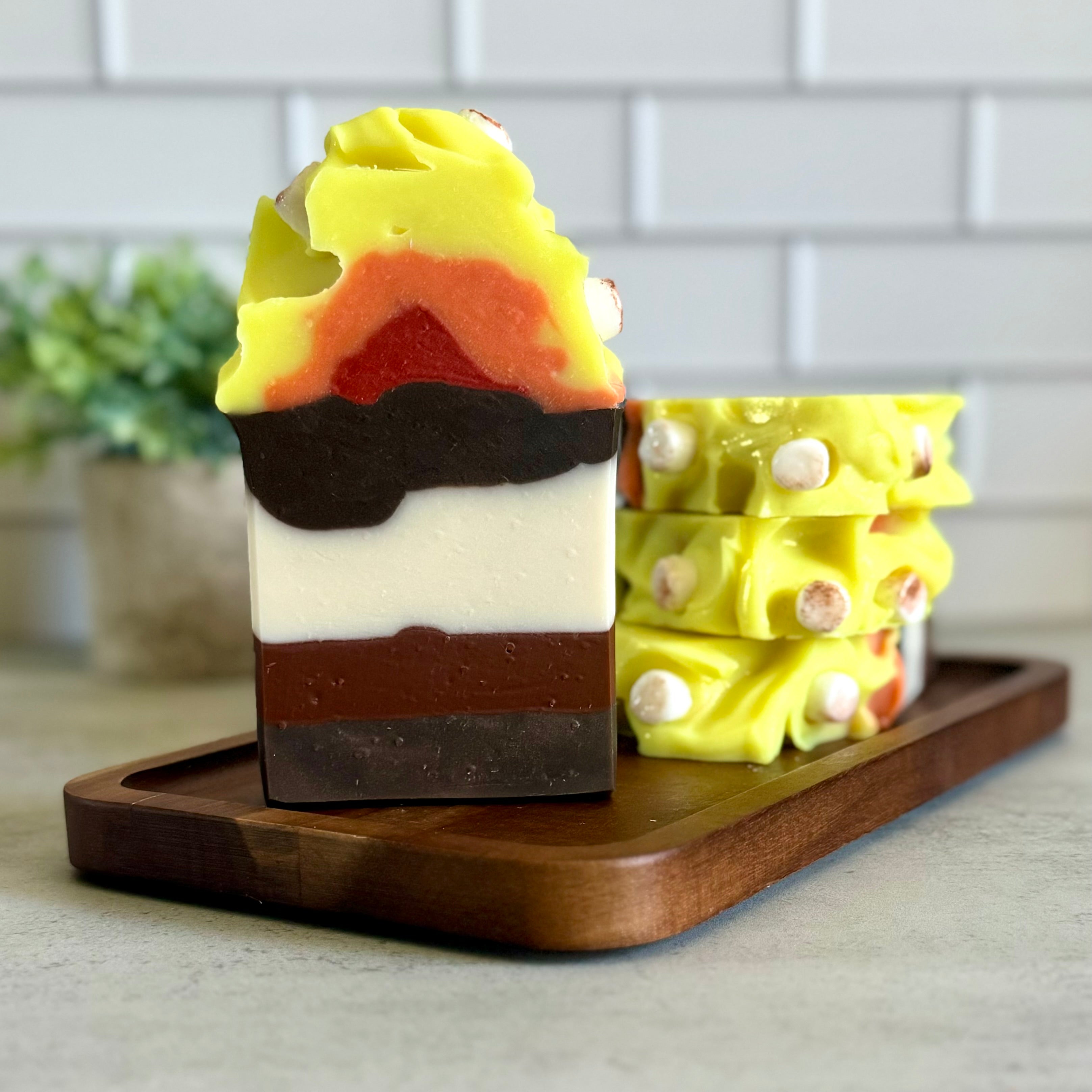 Campfire S’mores Frosted Soap