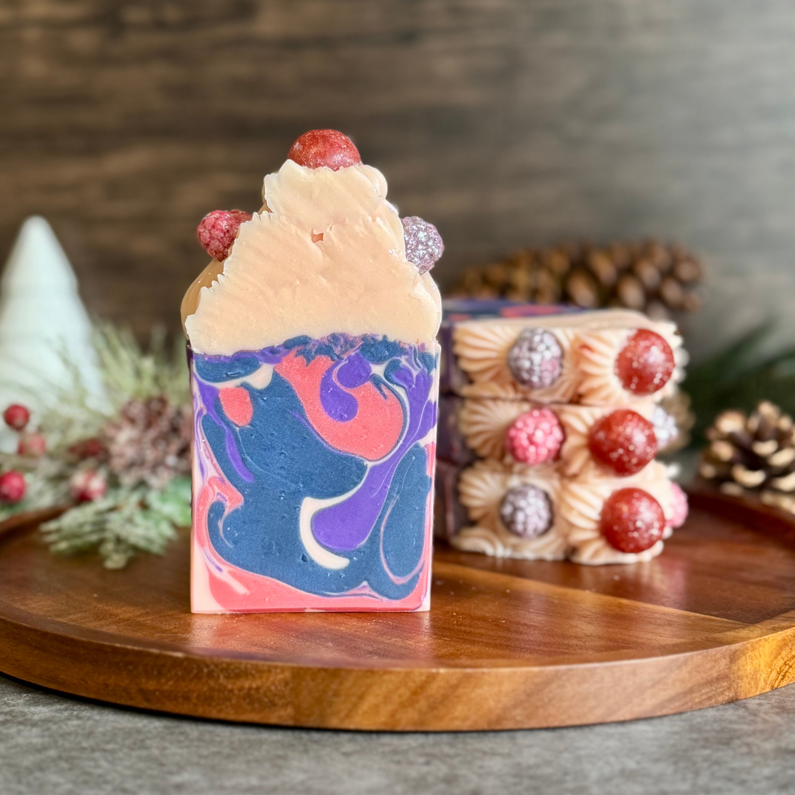 Sparkling Berry Frosted Soap