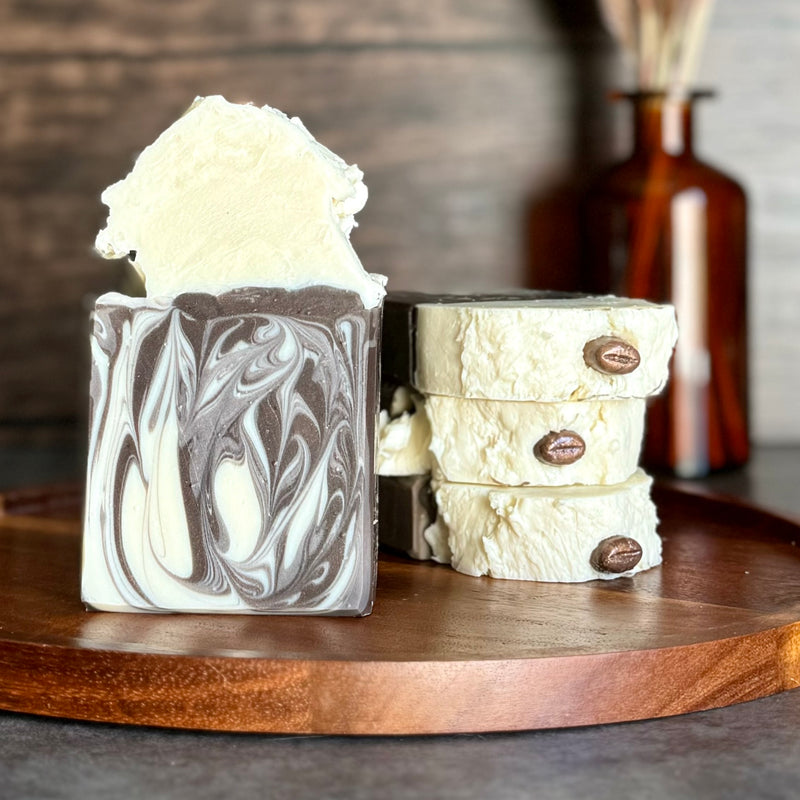 Coffee Date Frosted Soap