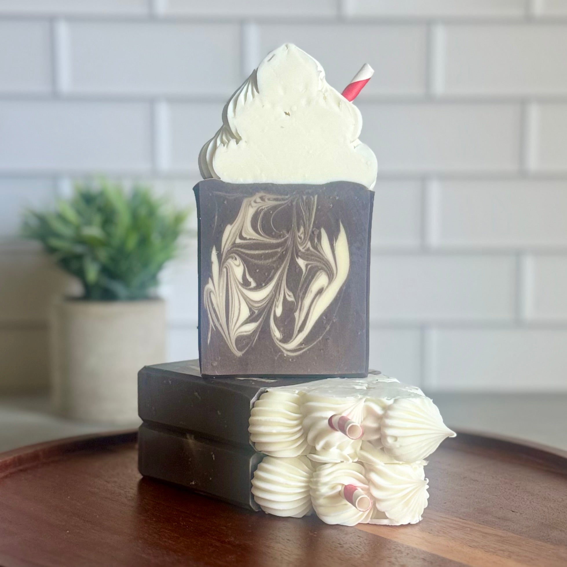 Root Beer Float Frosted Soap