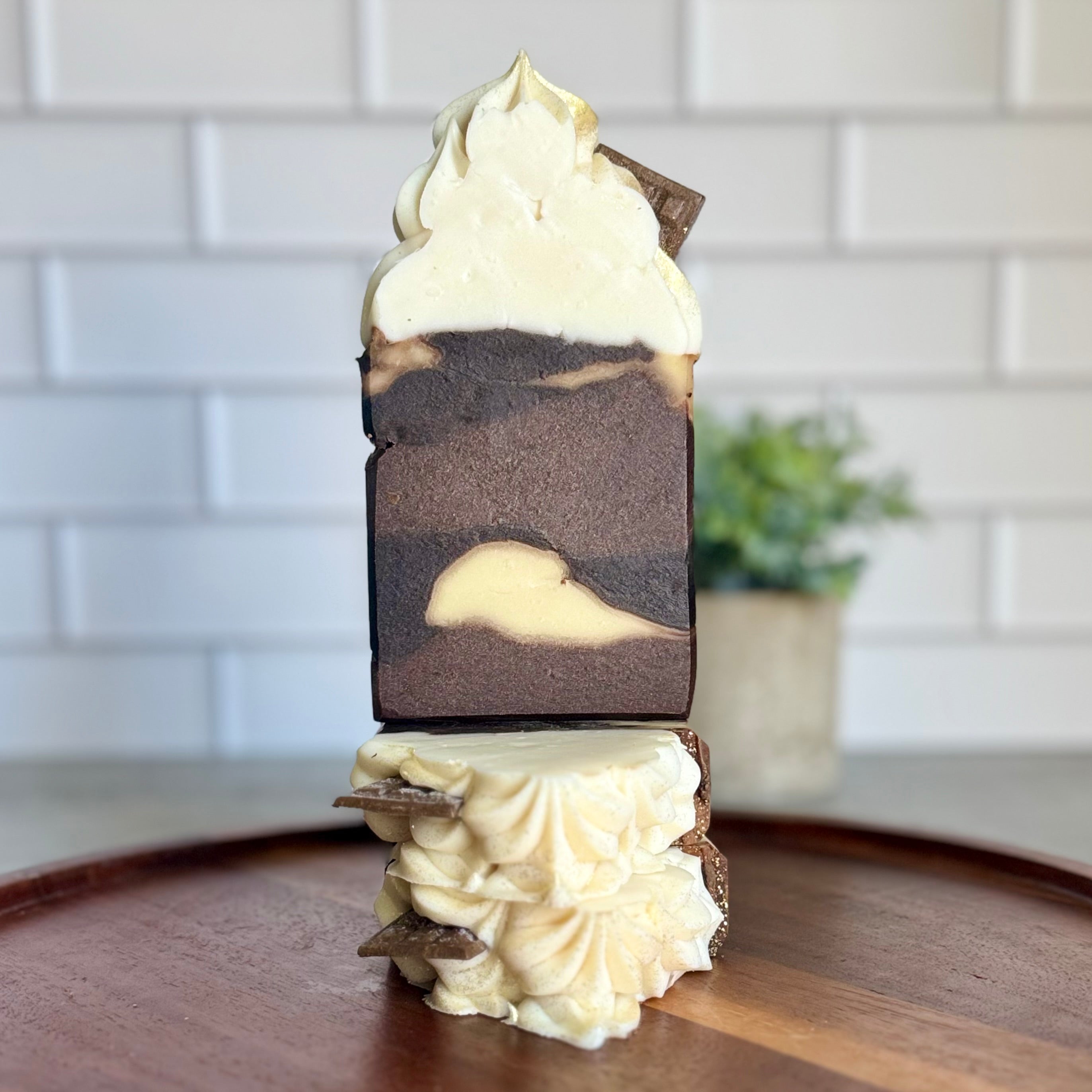 Sweet Cocoa Frosted Soap
