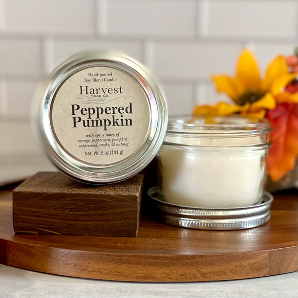 Peppered Pumpkin Candle