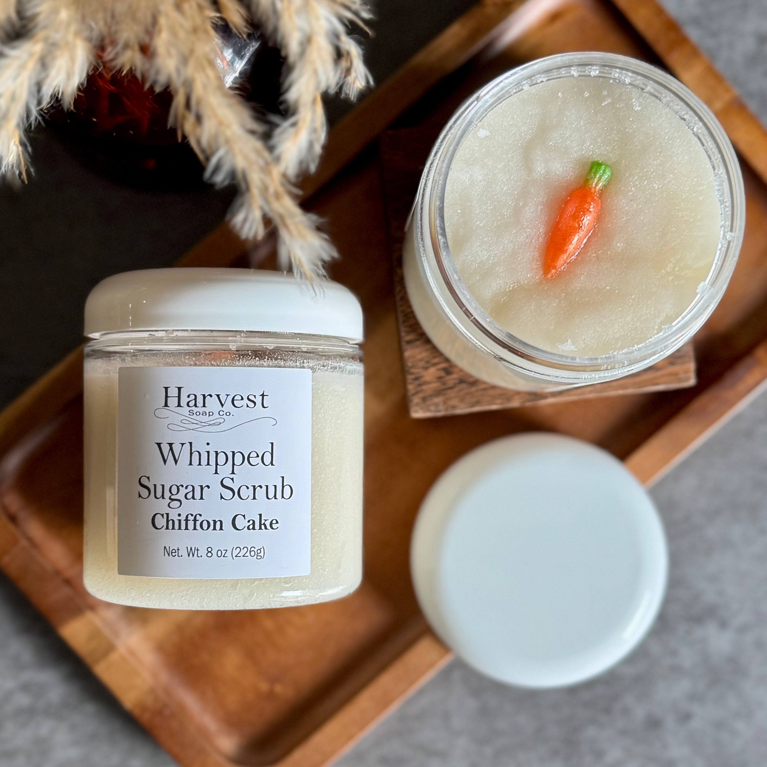 Chiffon Cake Whipped Sugar Scrub