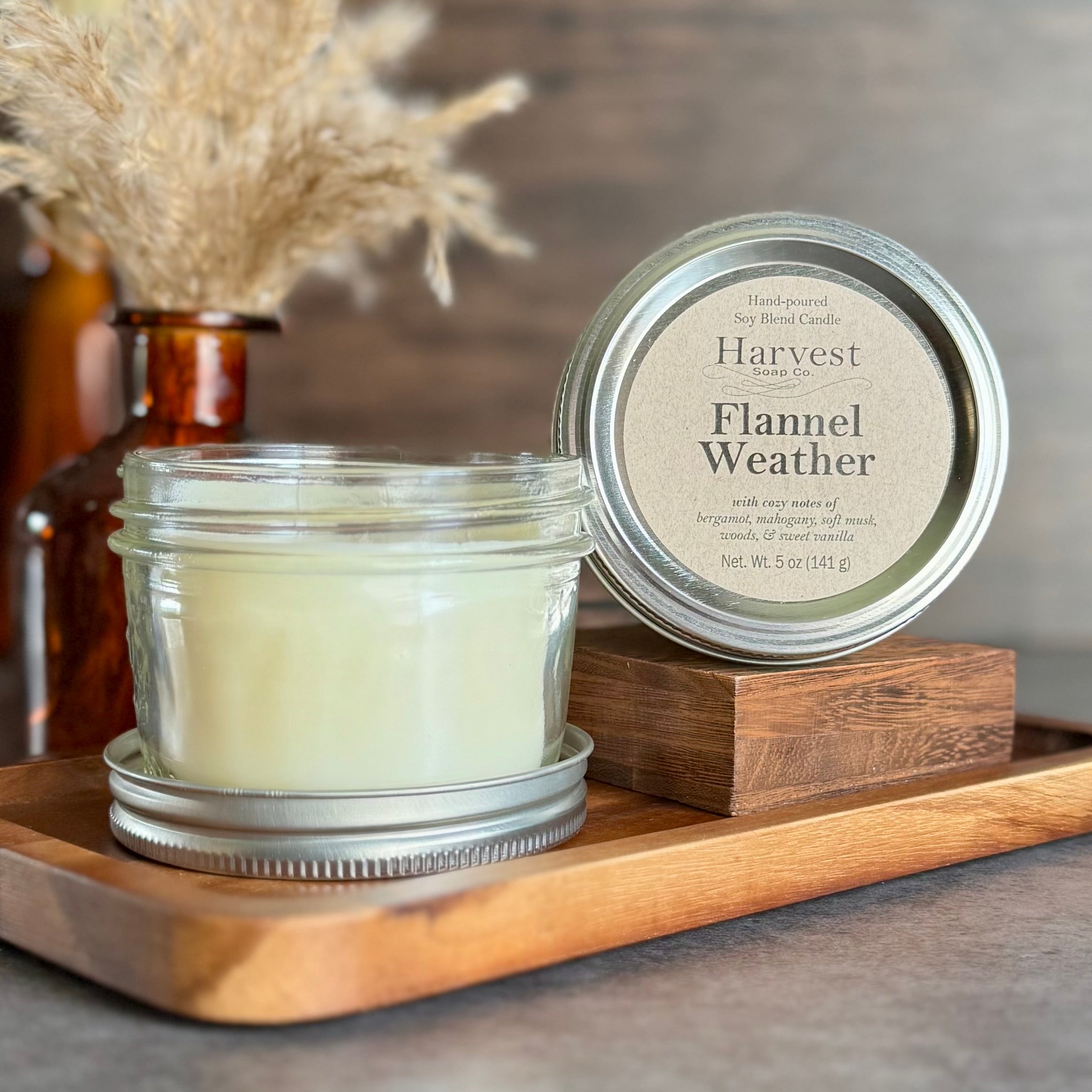 Flannel Weather Candle