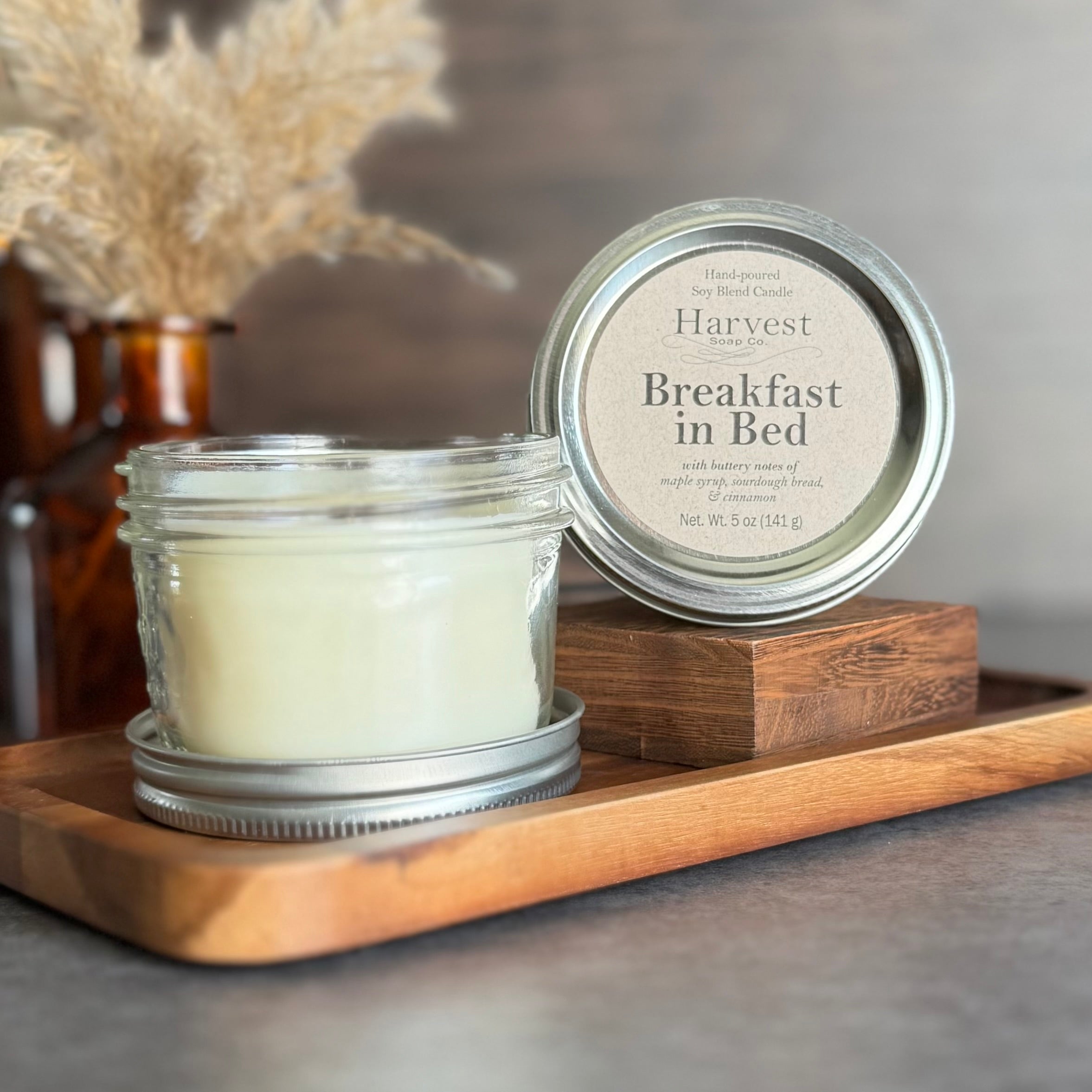 Breakfast in Bed Candle