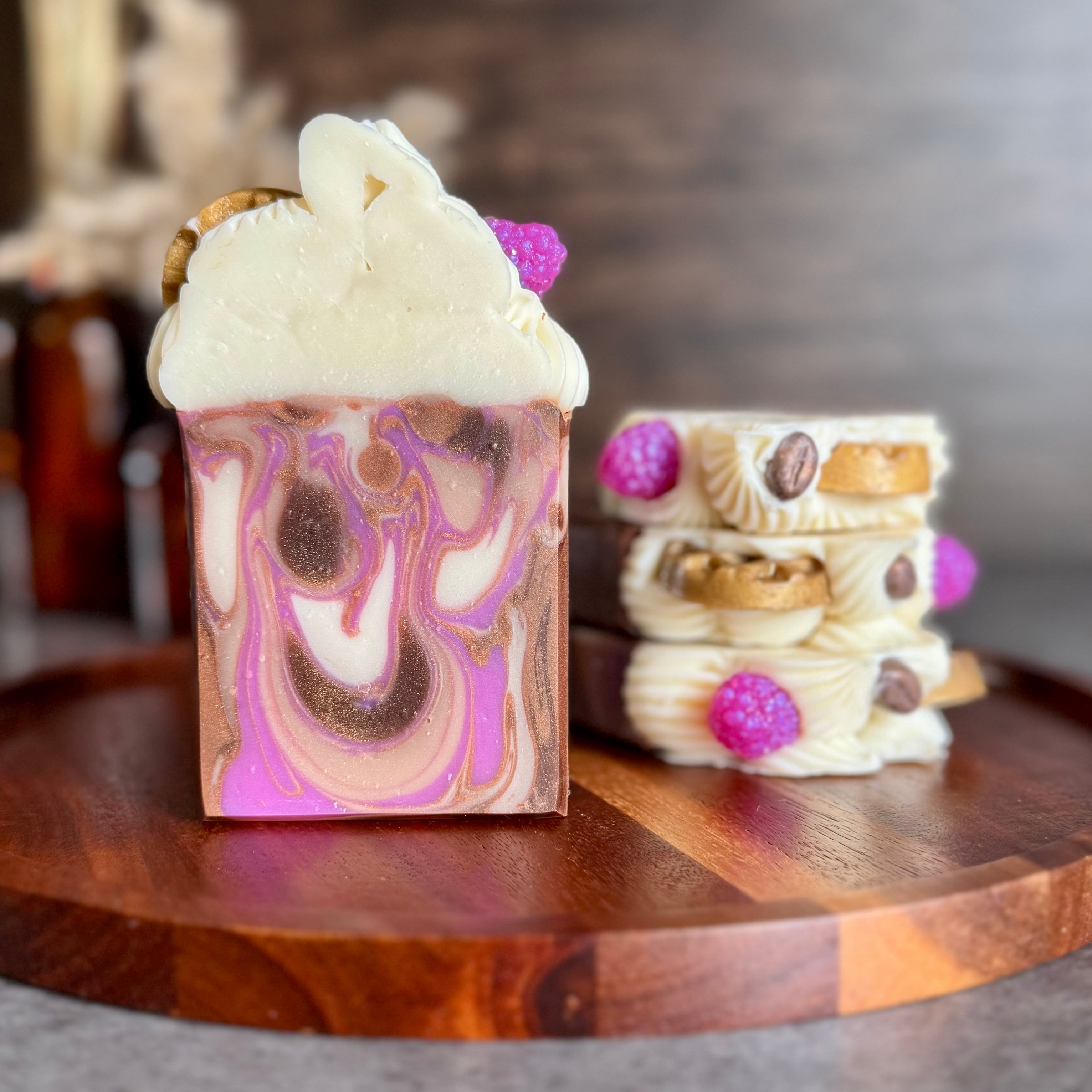 Breakfast in Bed Frosted Soap