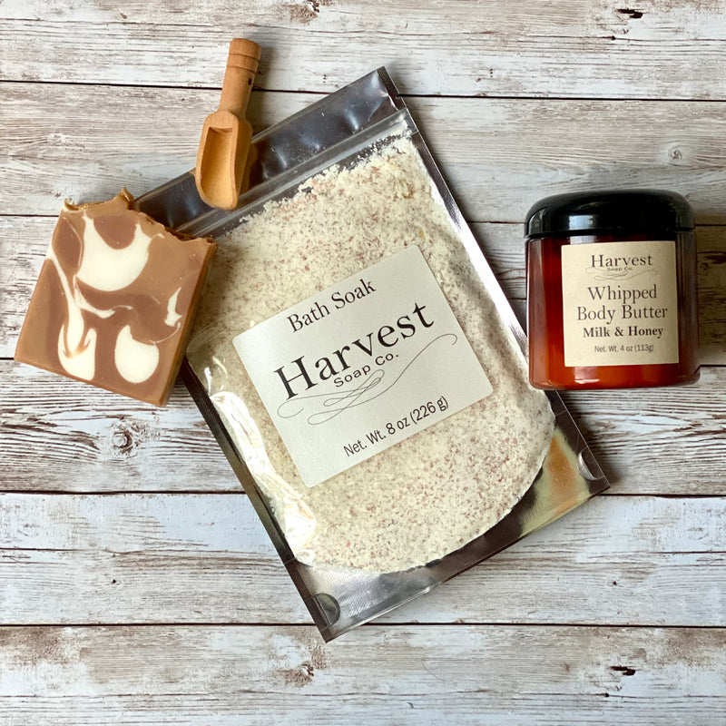 Milk & Honey Gift Set - Harvest Soap Company