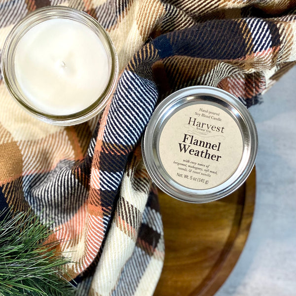 Flannel Weather Candle
